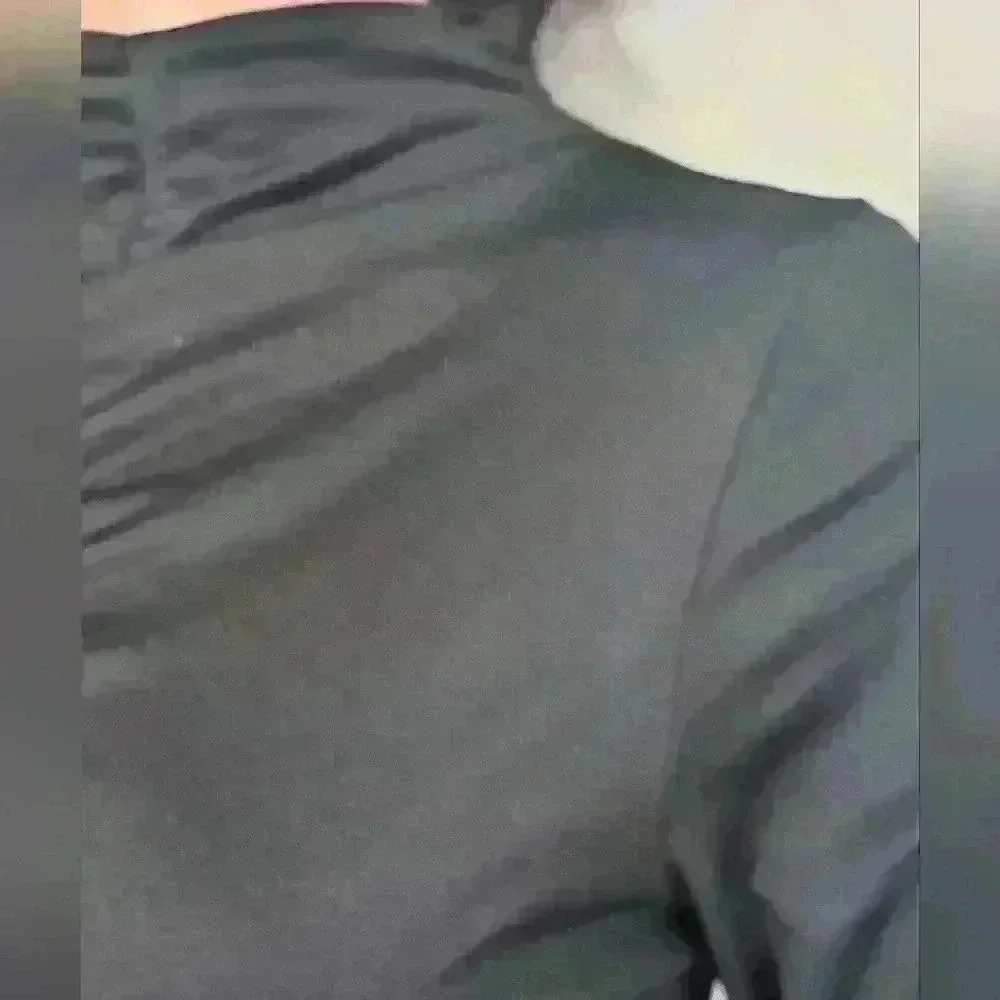 Almost Famous Black Long Sleeve Slinky Dress sz M - Picture 4 of 9